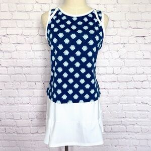 SIGRID OLSEN Golf & Tennis Sleeveless Tank Top and Skort Set--L